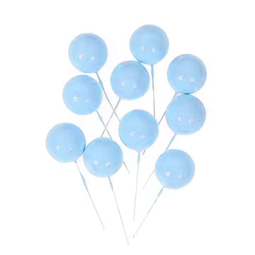 Boules Décoratives Bleu Ciel