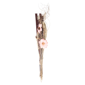 Rose et marron – Bouquet Romantique Rose & Marron