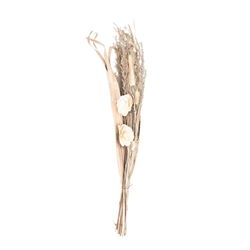 Blanc et beige – Bouquet Pureté Ivoire