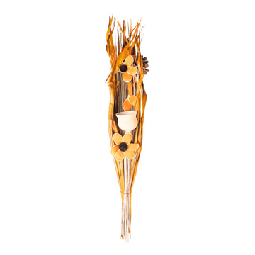 Orange et beige – Bouquet Nature Chaleureuse