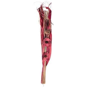 Rouge et beige – Bouquet Élégance Rouge