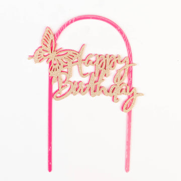 Happy Birthday Licorne Rose (rose avec une licorne et un arc)