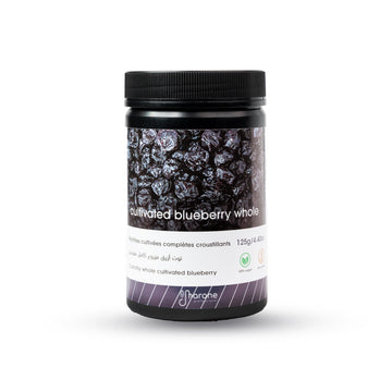Myrtilles complètes cultivées séchées 125g