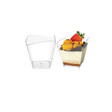 Verrine à base carée