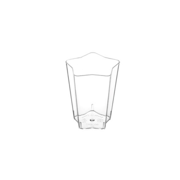 Verrine à base étoile avec angles arondis