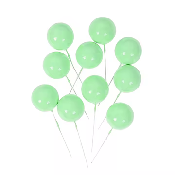 Boules Décoratives Vert Pastel