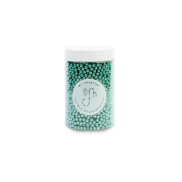 Billes de Sucre Vert métallique 4mm