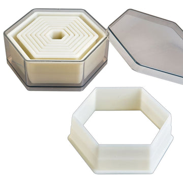 Emporte pièce hexagonal 9 pièces