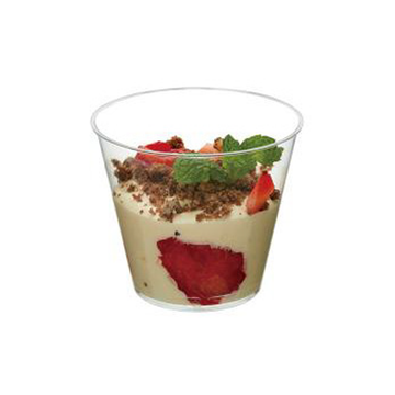 Verrine conique inversé à section ronde