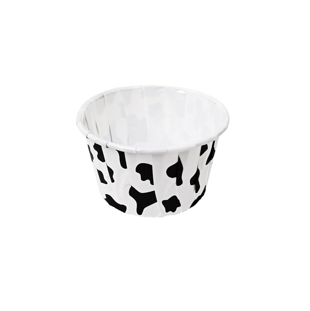 Caissettes Cupcake en Papier Motif Vache