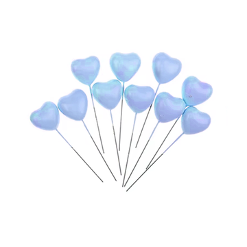 Cœurs Décoratifs Bleu Pastel