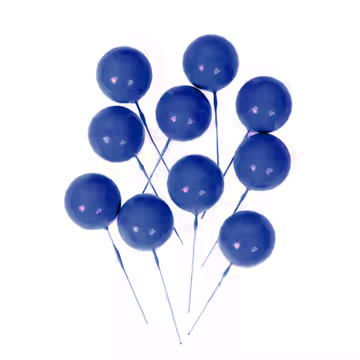 Boules Décoratives Bleu Foncé
