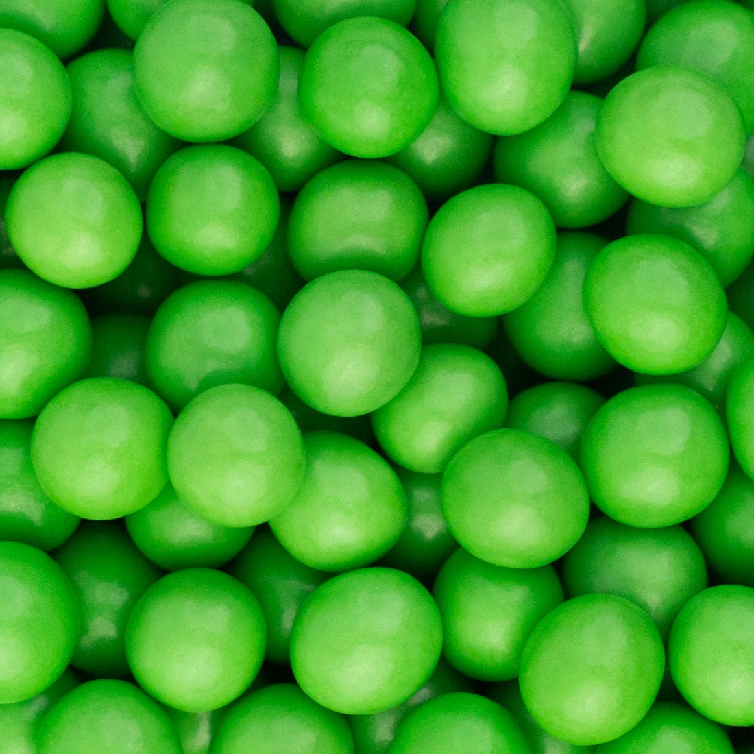 Mini Boules Croustillantes Vert Brillant