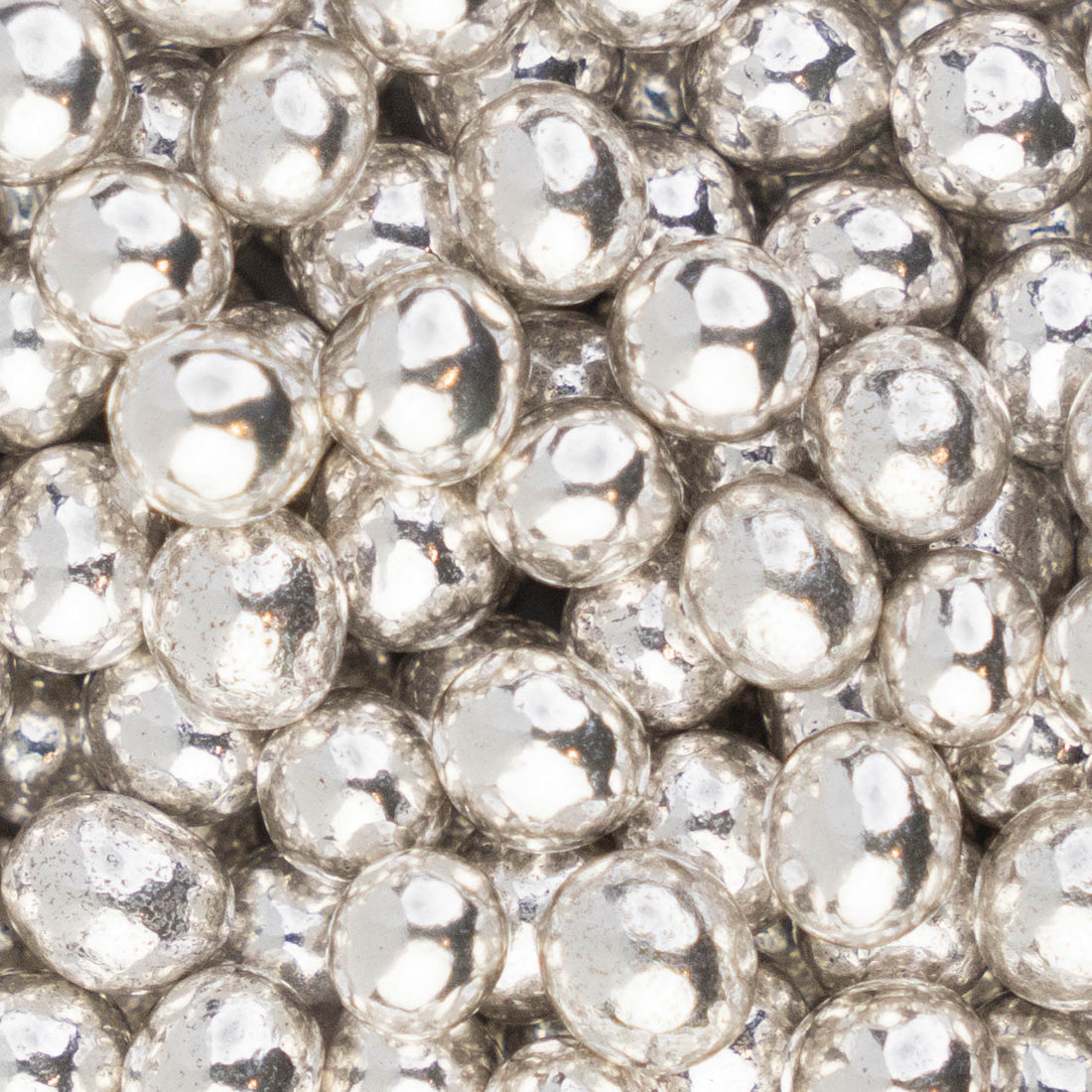 Mini Boules Croustillantes Argenté