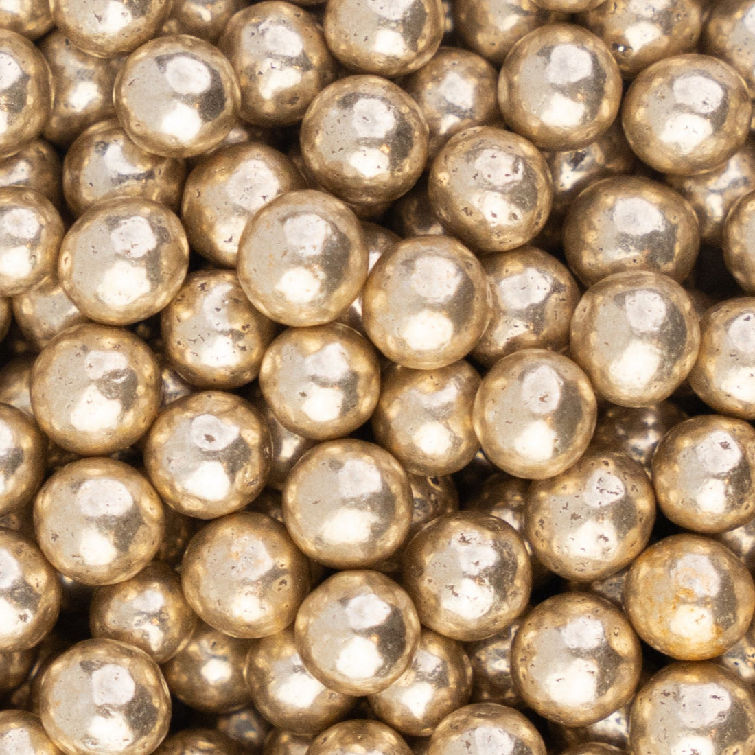 Mini Boules Croustillantes Doré Métallique