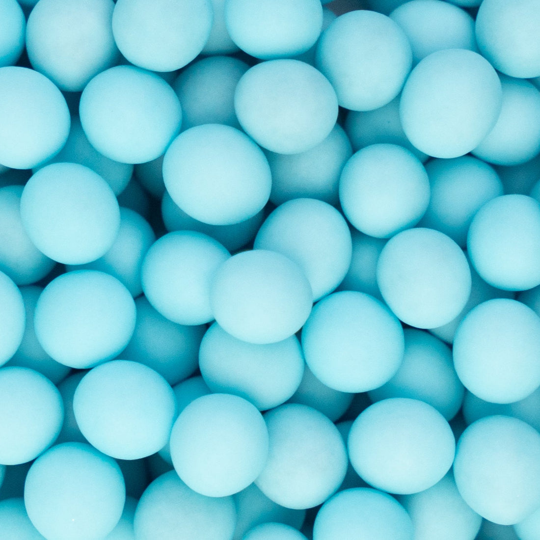 Mini Boules Croustillantes Bleu Ciel Mat