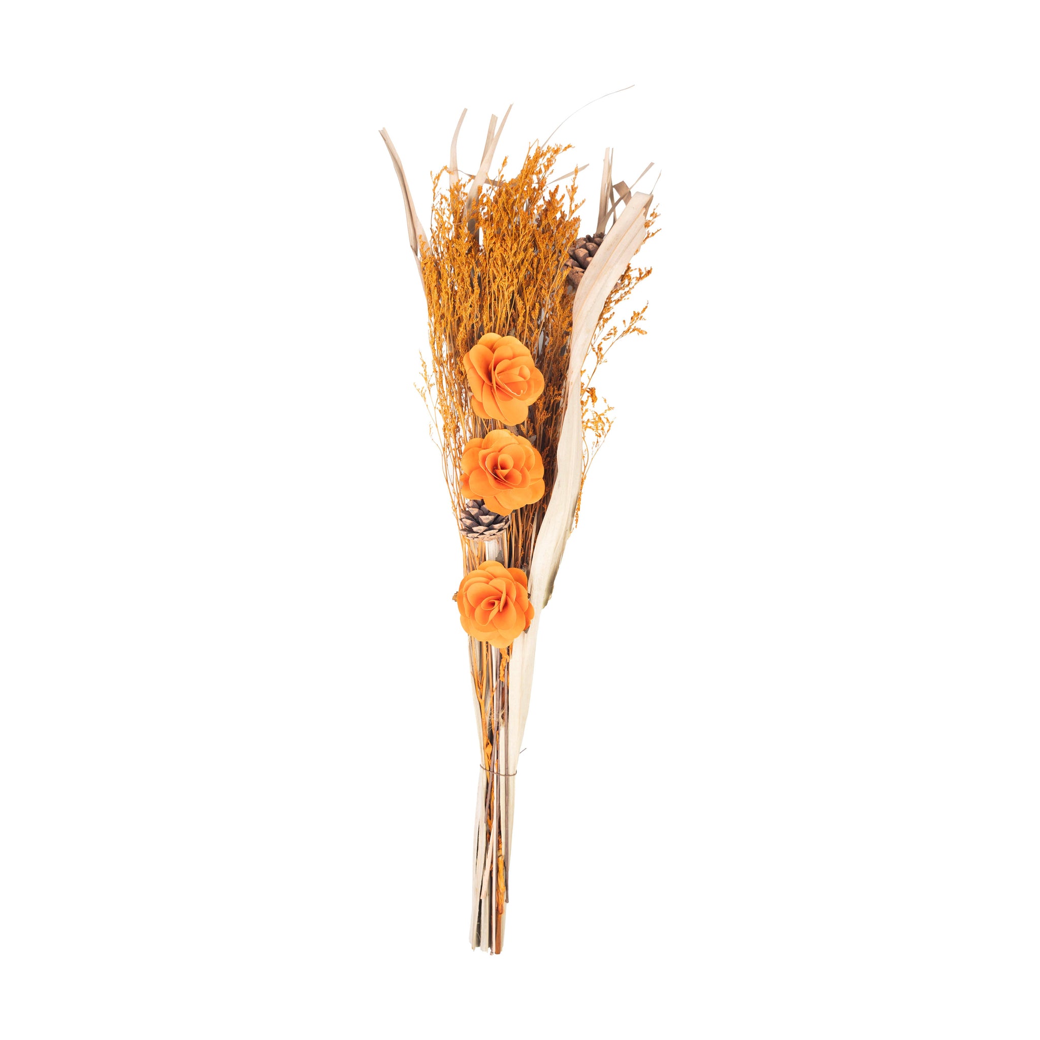 Orange et beige – Bouquet Éclat d’Automne
