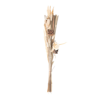 Beige et marron – Bouquet Élégance Naturelle