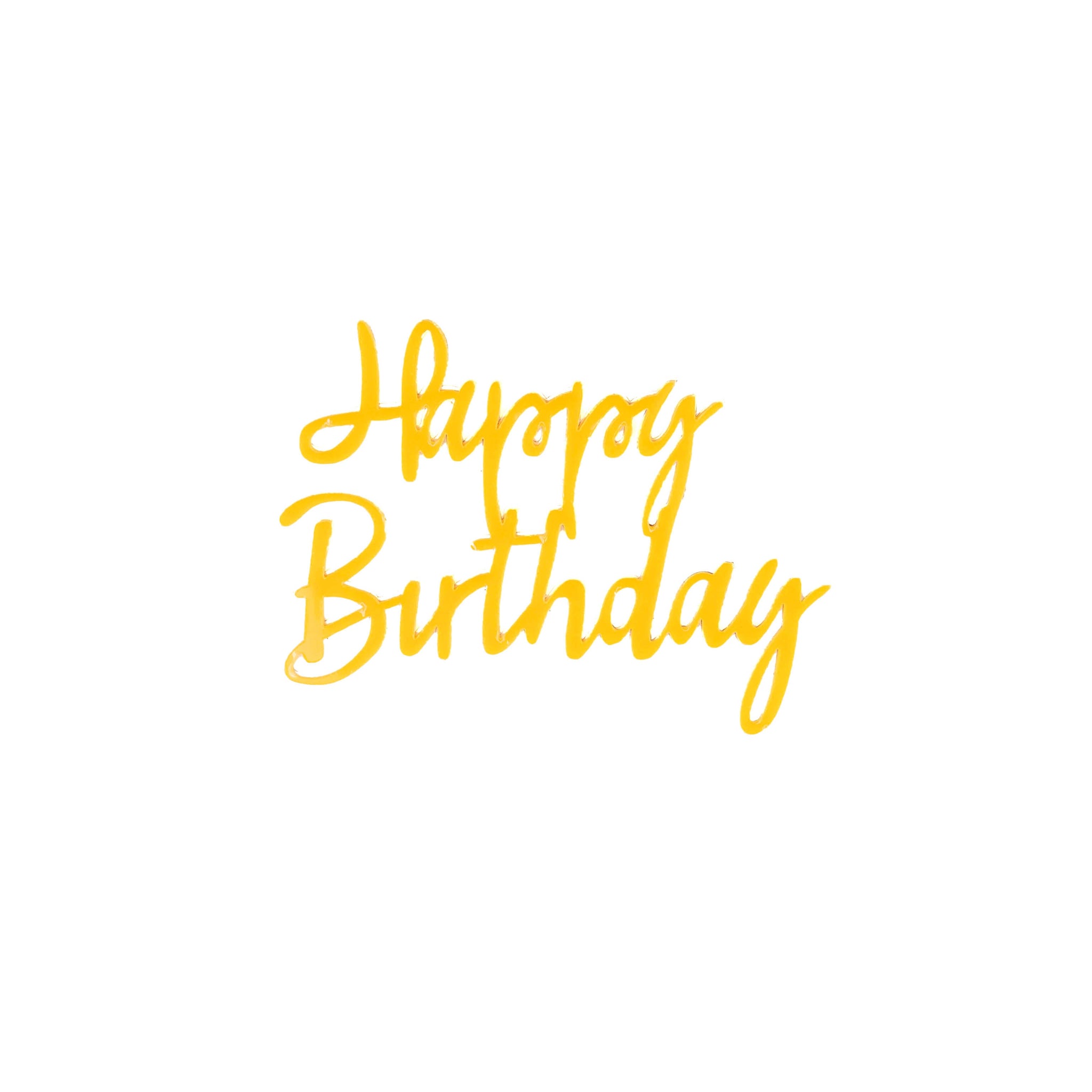 Happy Birthday Premium (typographie élégante)