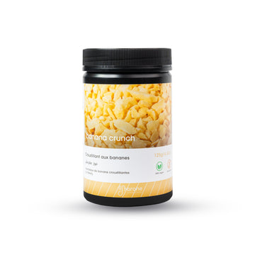 Morceaux de banane croustillants 125g