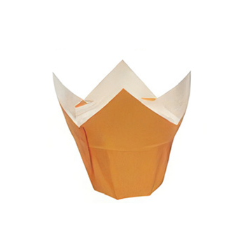 Tulipe en Papier Moutarde