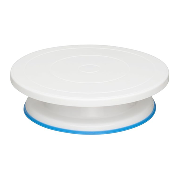 Plateau tournant pour gâteaux en plastique Large