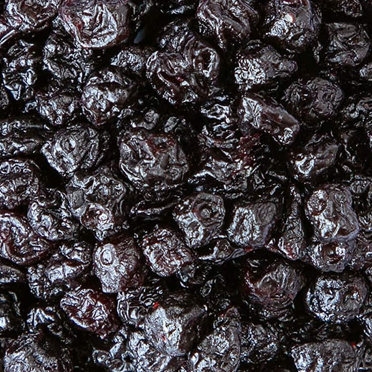 Myrtilles complètes cultivées séchées 125g