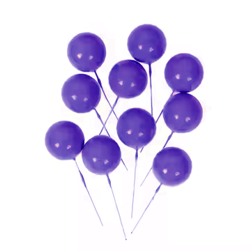 Boules Décoratives Violet