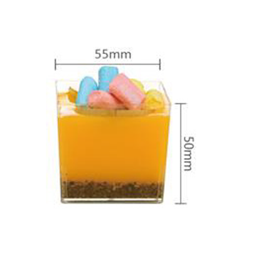 Verrine cubique simple
