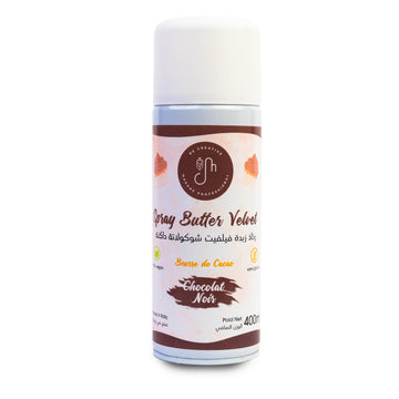 Colorant Alimentaire en Spray Butter Velvet Chocolat Noir