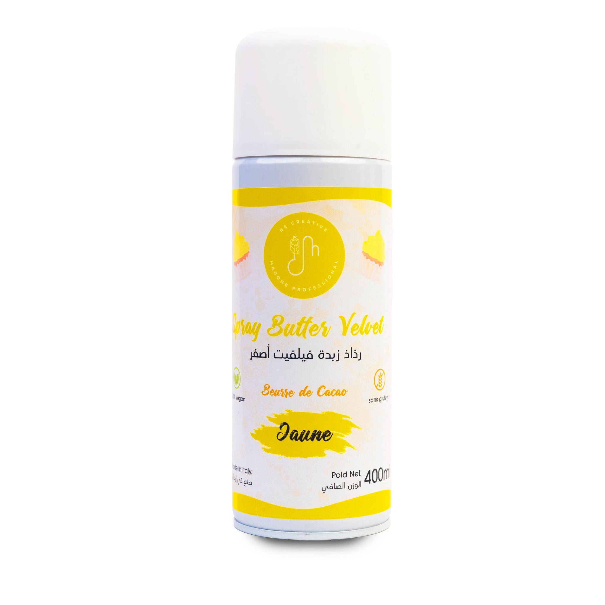 Colorant Alimentaire en Spray Butter Velvet Jaune