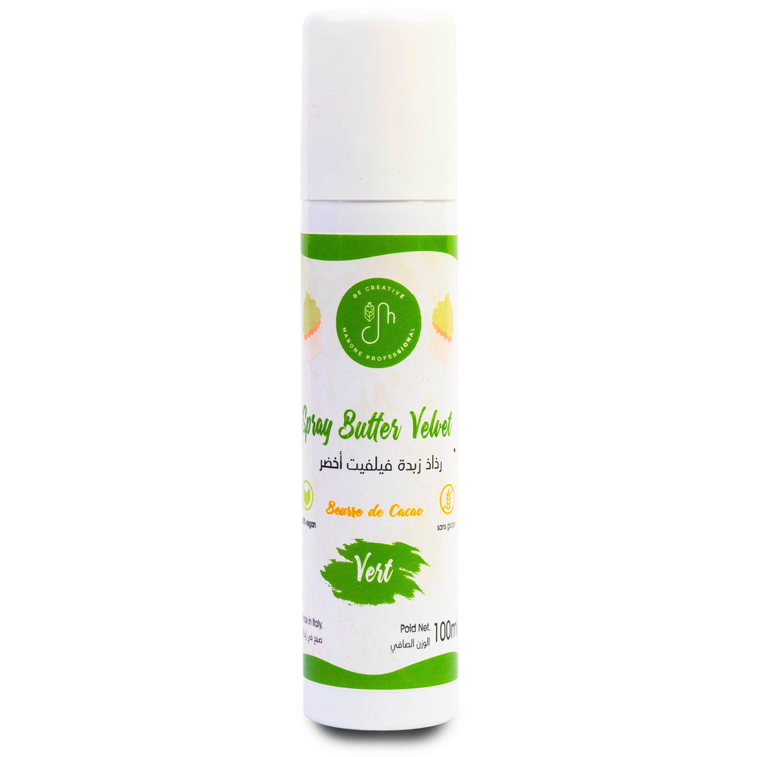 Colorant Alimentaire en Spray Butter Velvet Vert