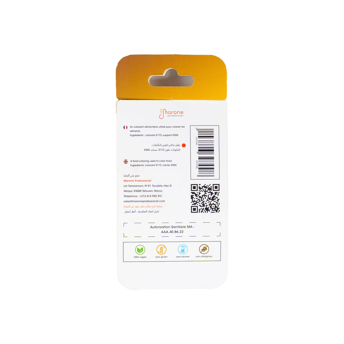 Poudre métallique bronze comestible
