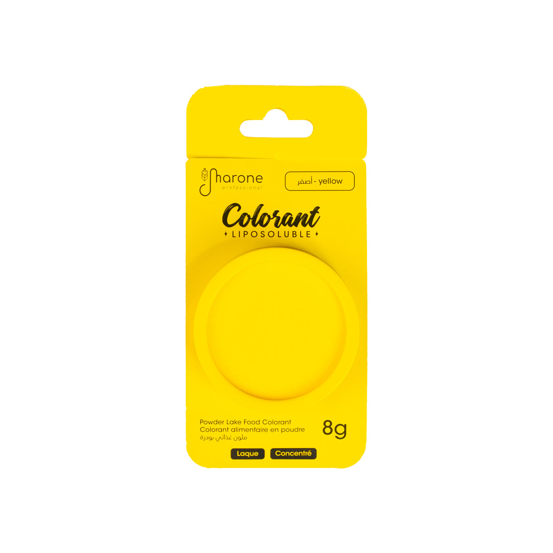 Colorant Alimentaire Liposoluble Laque Jaune